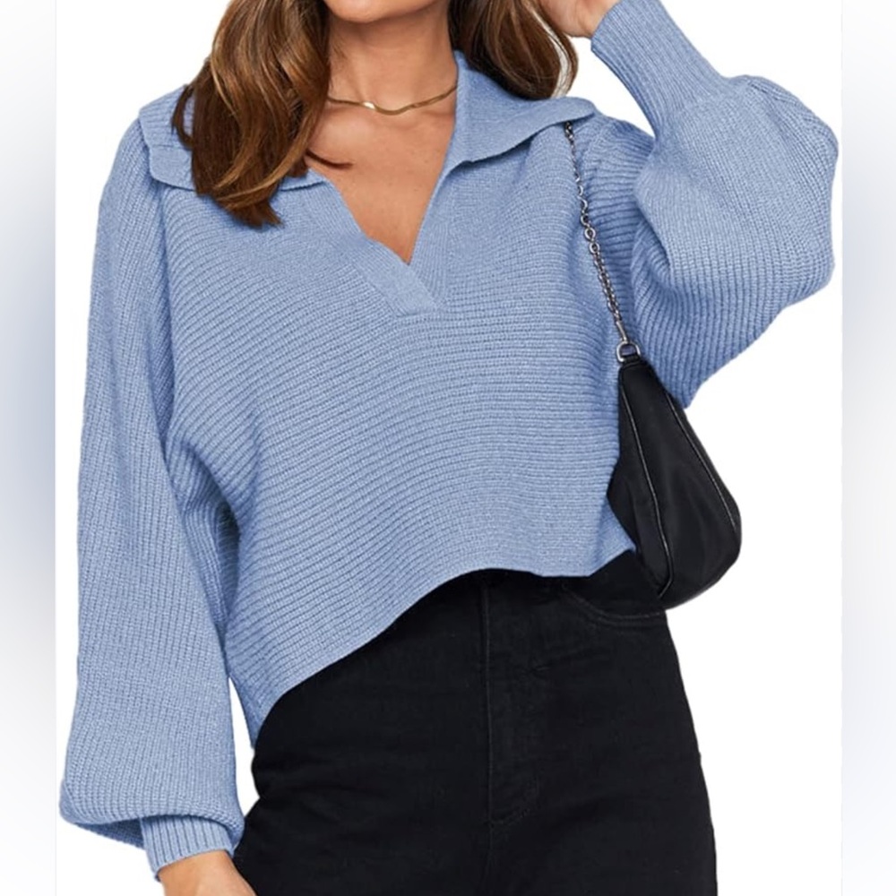Blue sweater